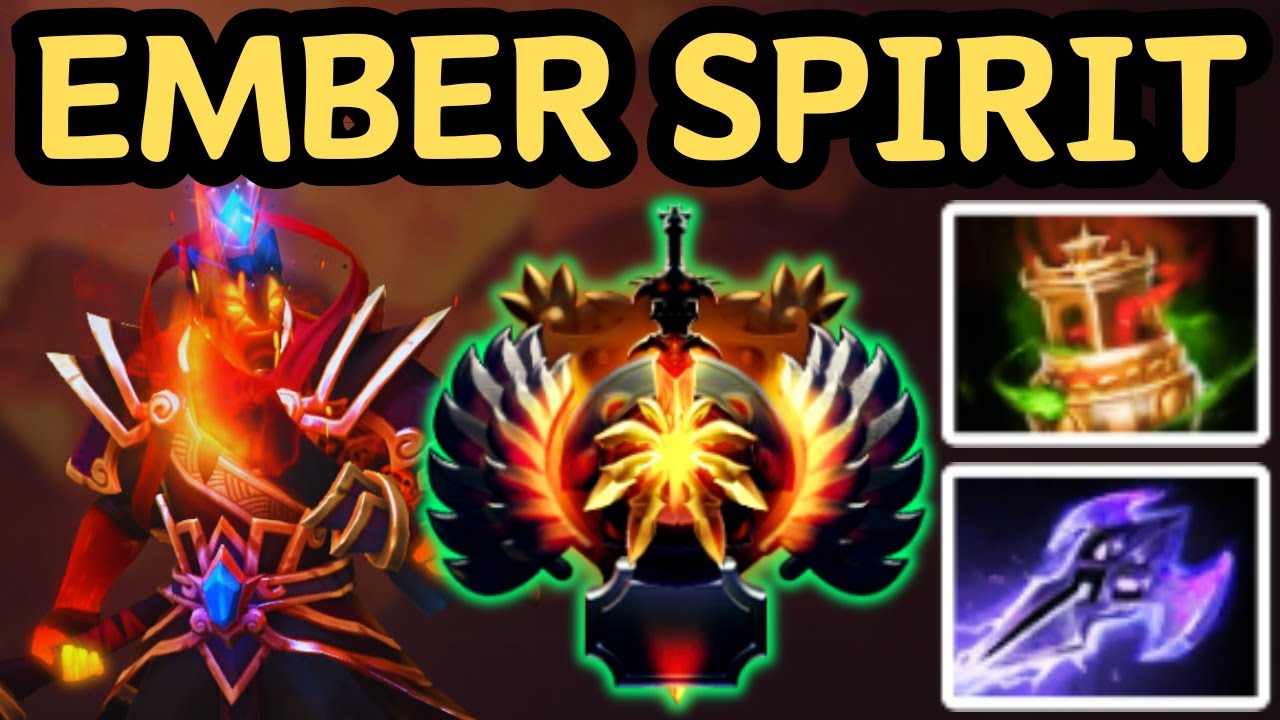 🔥 EMBER SPIRIT MID = CHAINS + DAMAGE + CHAOS 😂 | DOTA 2 🔥