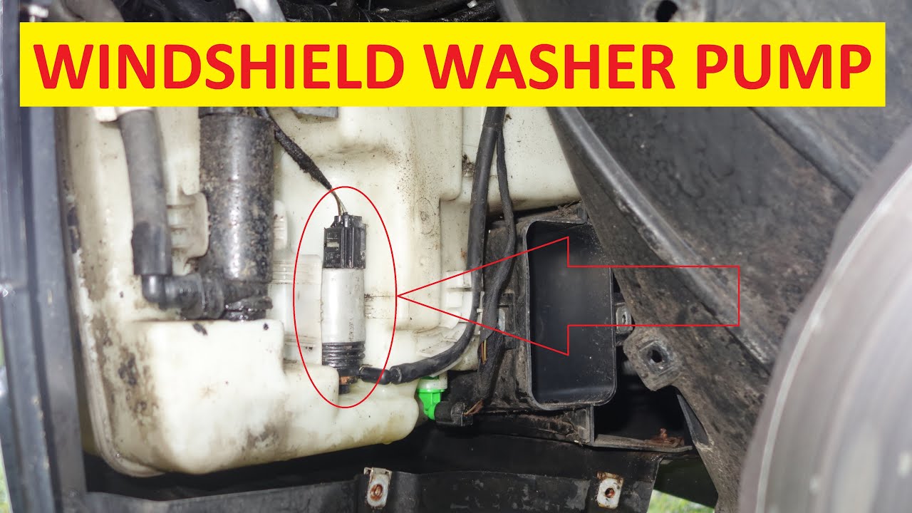 BMW WINDSHIELD WASHER PUMP REPLACEMENT DIY (E60, 2009)