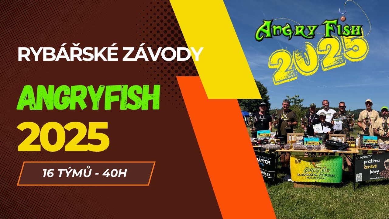 Rybářské závody AngryFish 2025
