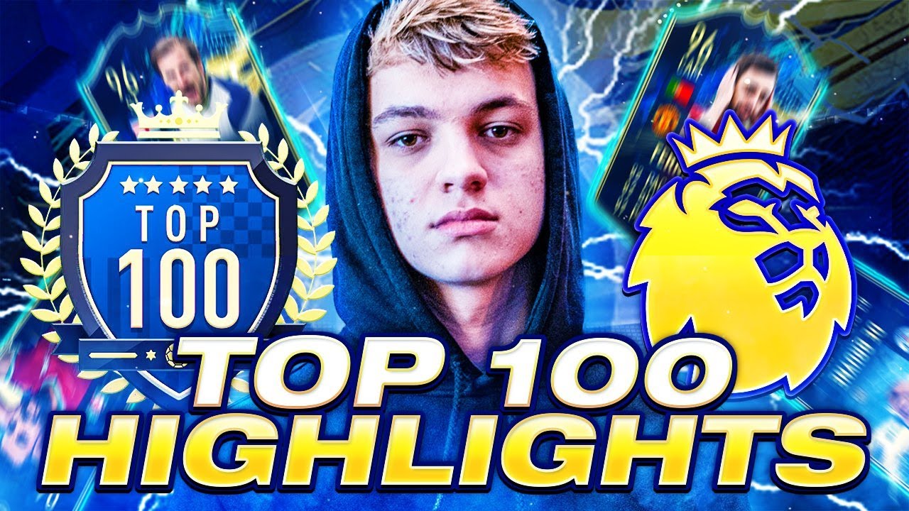 TOP 100 PREMIER LEAGUE TOTS FUT CHAMPIONS HIGHLIGHTS #FIFA21 ULTIMATE TEAM