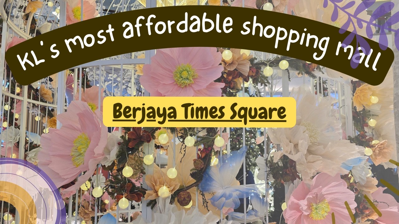 The Best & Most Affordable Shopping Mall in KL | Berjaya Times Square | Telugu Travel Vlogs