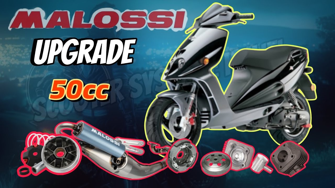 malaguti f12 AC minarelli . Upgrade . malossi 50cc sport part 1