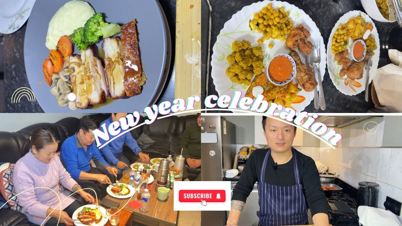 NEW YEAR 2026🥂CELEBRATION AT HOME WITH FAMILY AND DELICIOUS FOOD 🍲 “FIRST VLOG” 