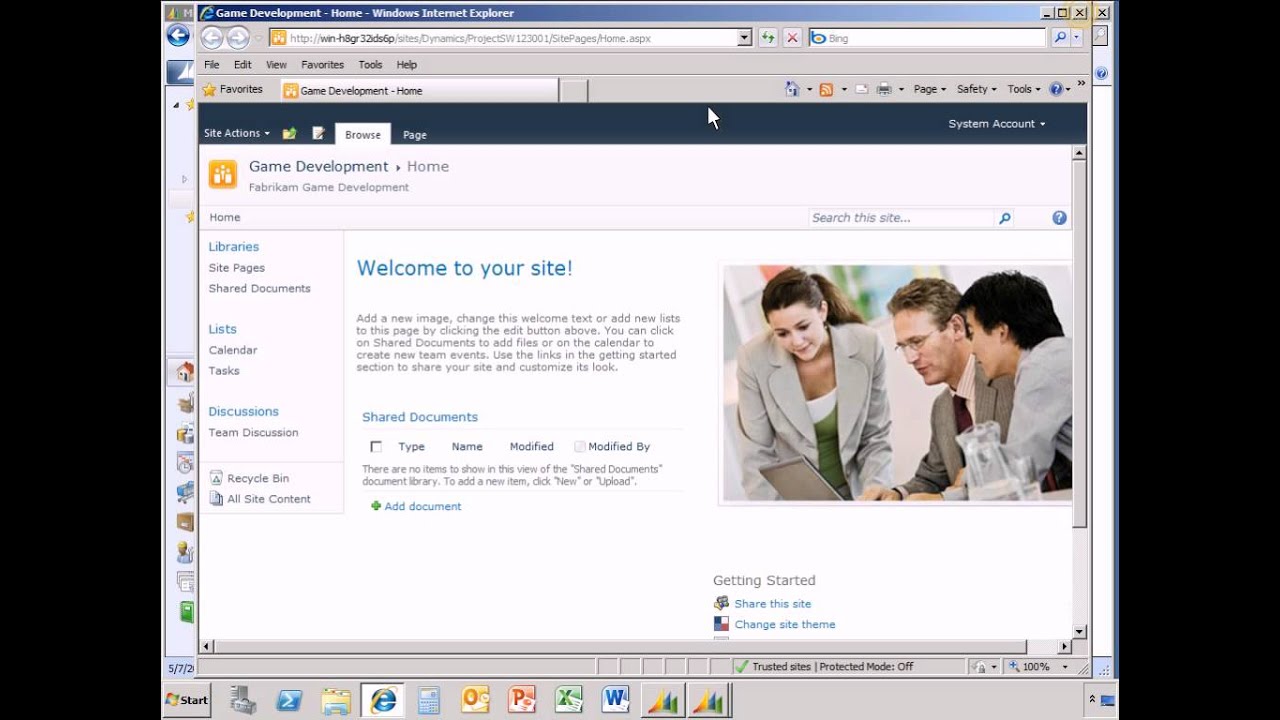 Microsoft Dynamics SL: Storing, Sharing and Collaboration