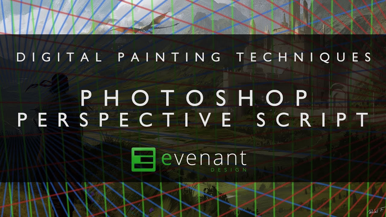 Finding The Perspective In Paintings - Digital Painting Techniques - Concept Art Tutorial