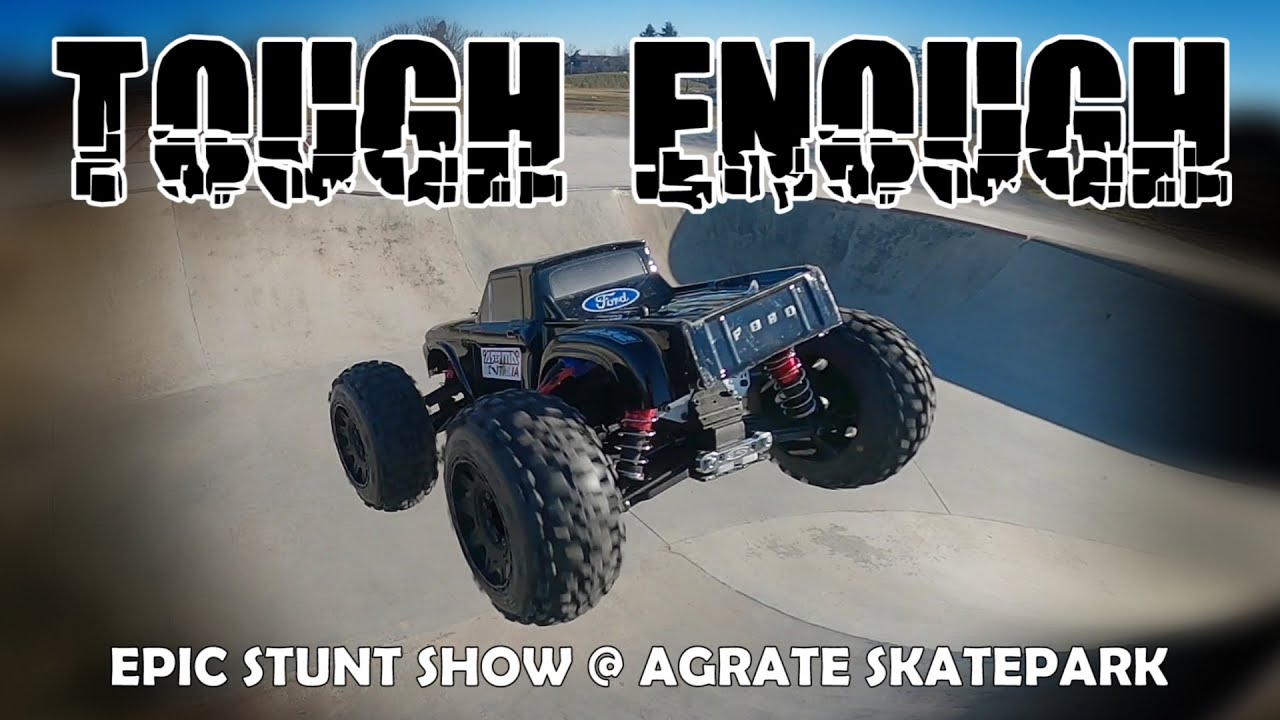2040 RC - Tough Enough: rc stunt show @ Agrate skatepark ft. Arrma, Traxxas & Tekno