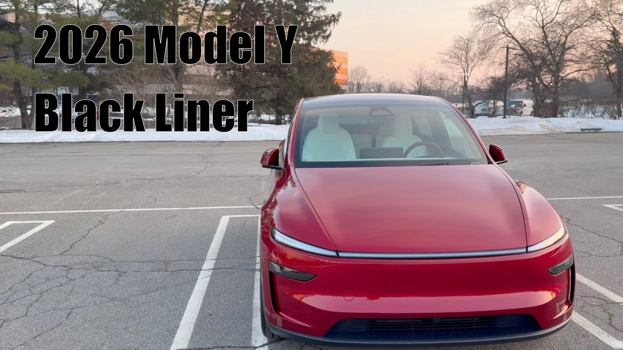 2026 Model Y With Black Liner Walkthrough