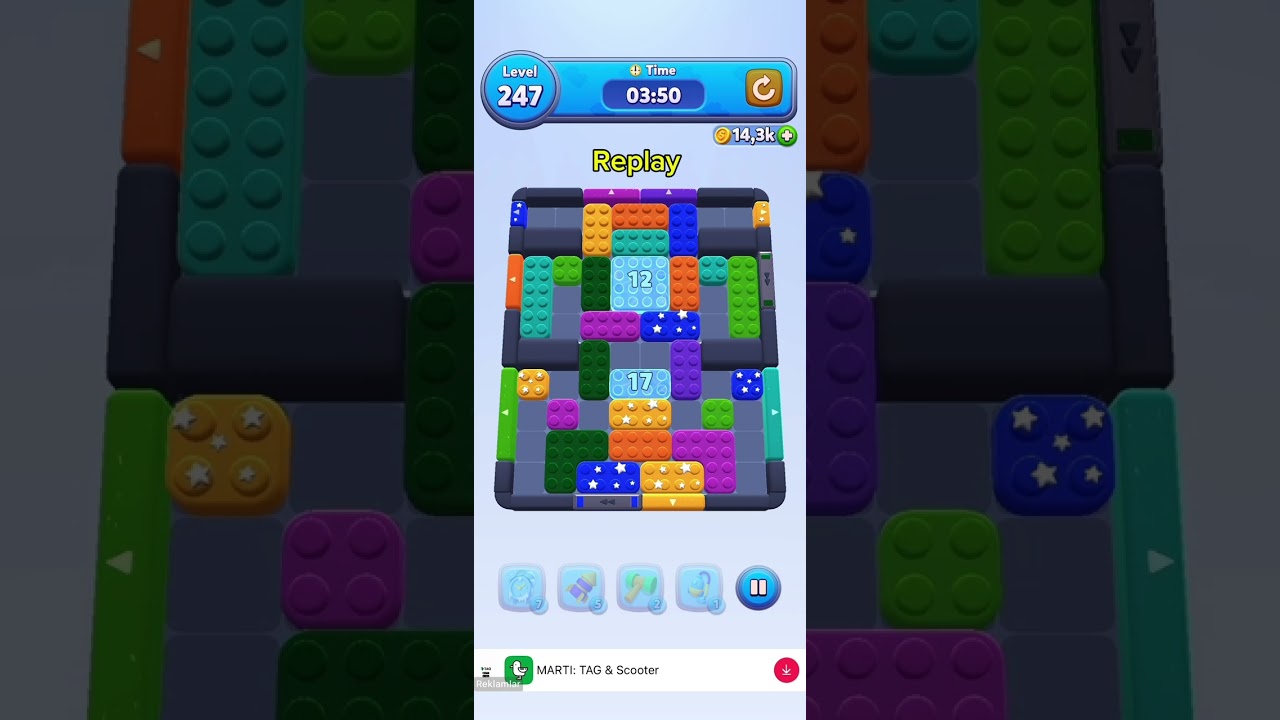 Color Block Jam Level 247 