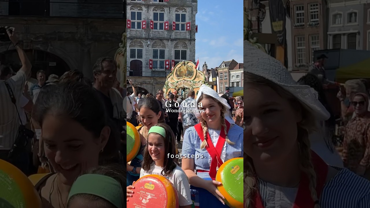 The Gouda Cheese Market awaits. Open till Aug 28th 2025.