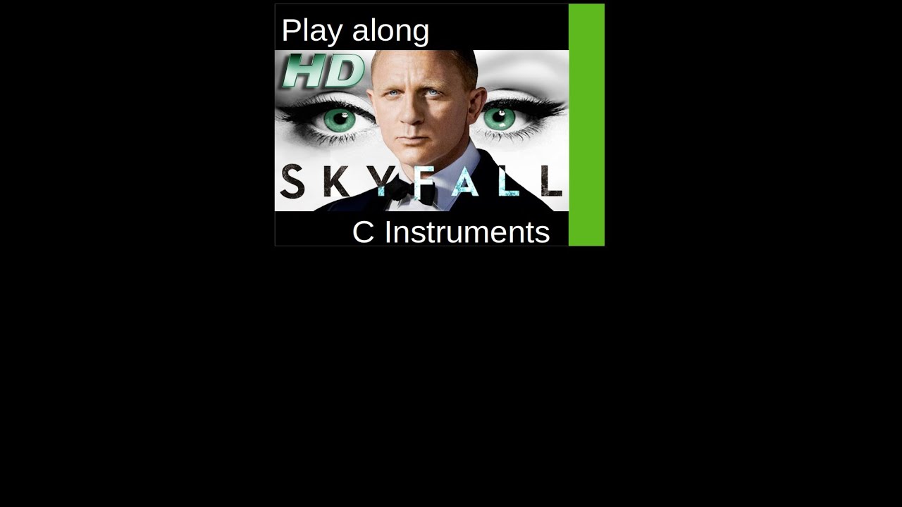 Adele - Skyfall (2012), C-Instruments Play along