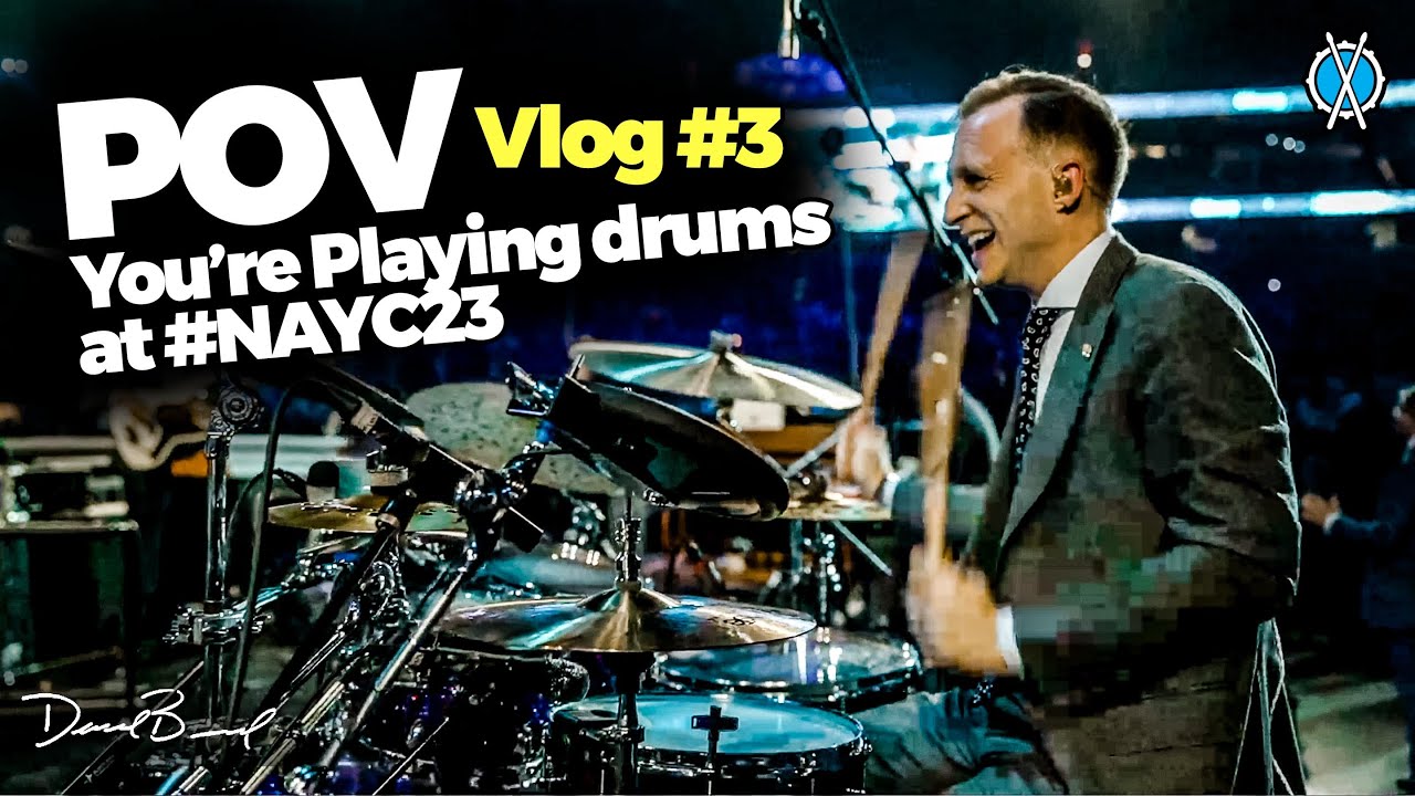 POV You're Playing Drums at #NAYC23 | Vlog 3