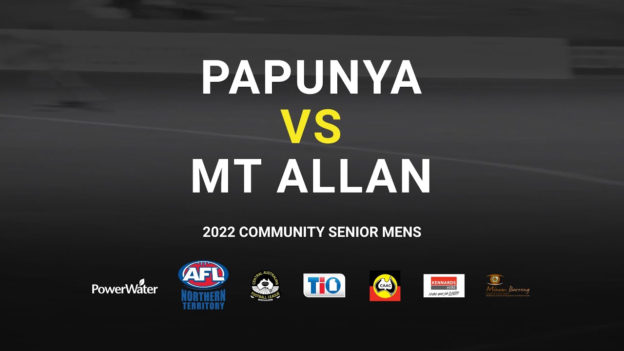 Papunya v Mt Allan | Grand Final, 2022 TIO CAFL CDRC Community Senior Men