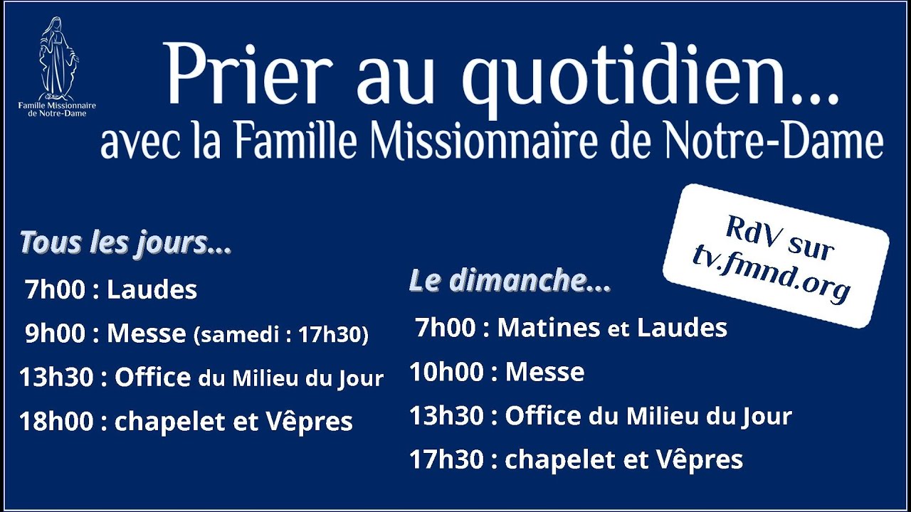 La messe du jeudi 5 février 2026