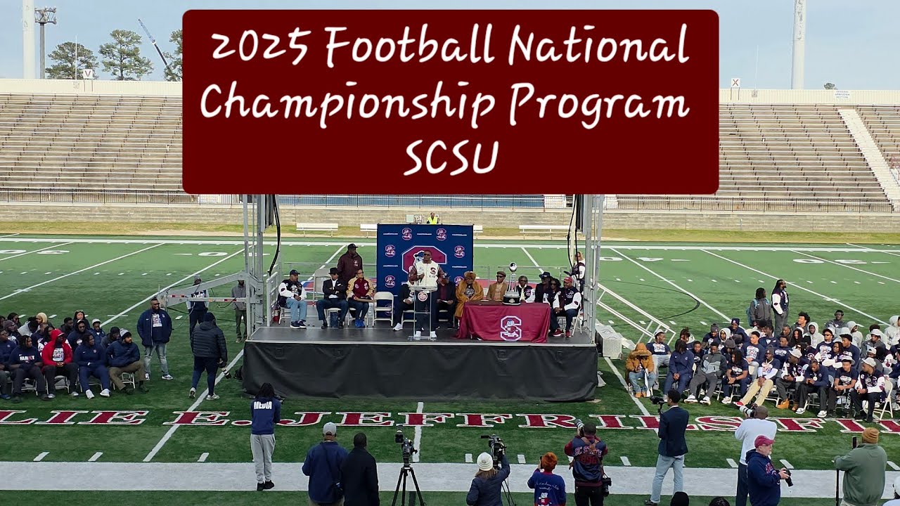 2025 HBCU National Football Championship Program | South Carolina State University 
