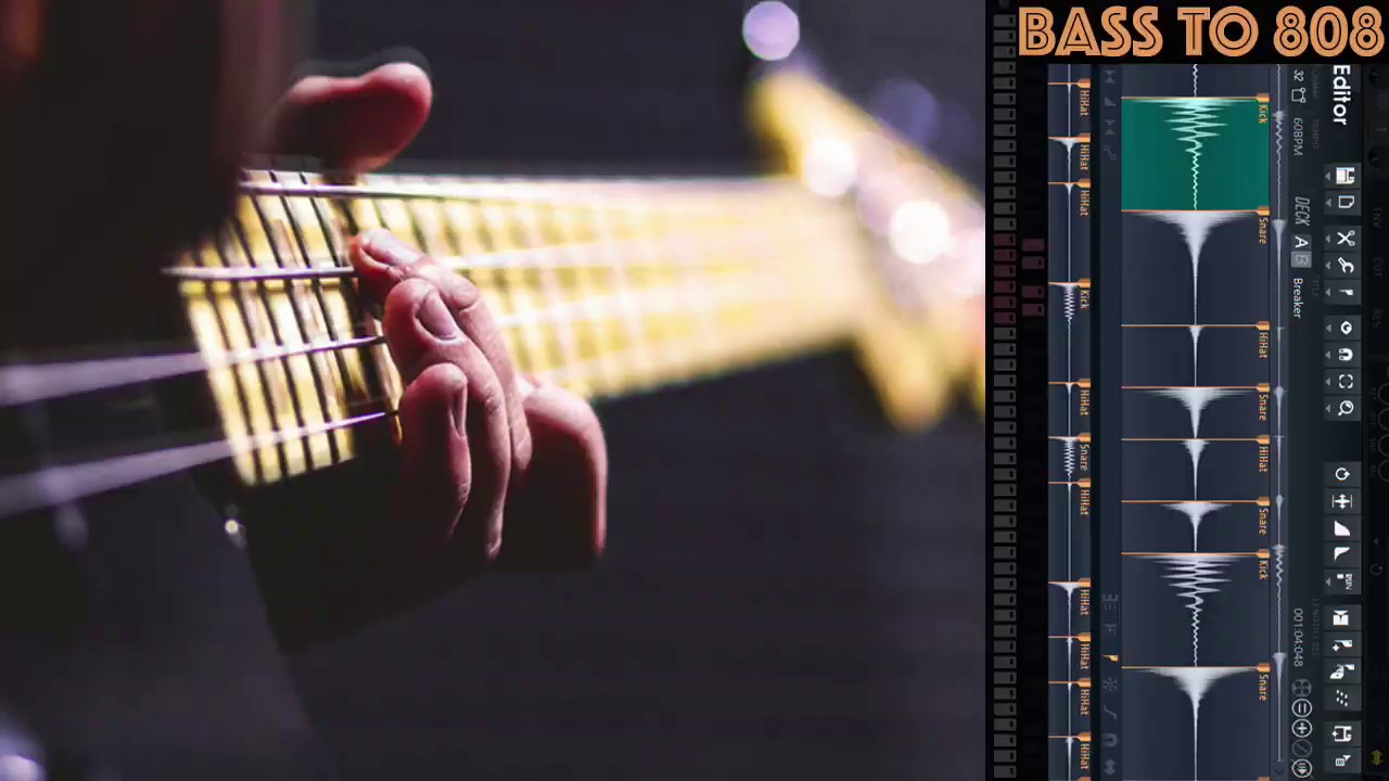 How To Make A Bass Guitar Sound Like An 808 (FL STUDIO MOP TUTORIAL)