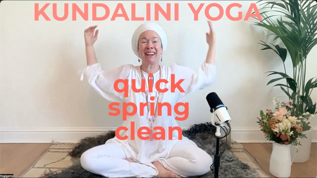 10-минутная кундалини-йога: весенняя чистка | Крия для крови, легких и нервной системы | Yogigems