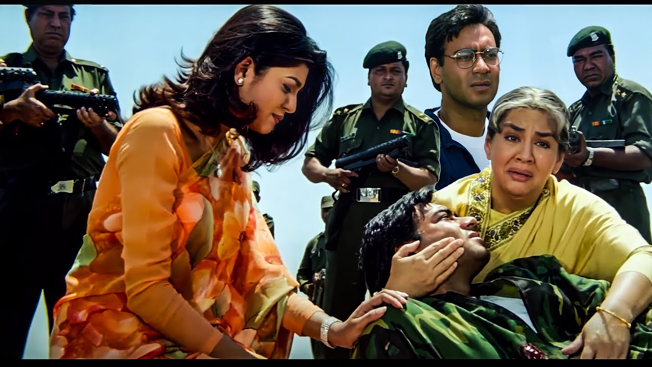 हिंदुस्तान की कसम (Climax Scene) | Ajay Devgan (Double Role) | Amitabh, Sushmita Sen