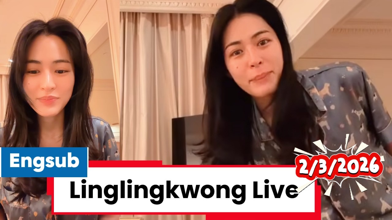 Engsub Lingling Kwong live on March 2, 2026 while attending Paris Fashion Week.