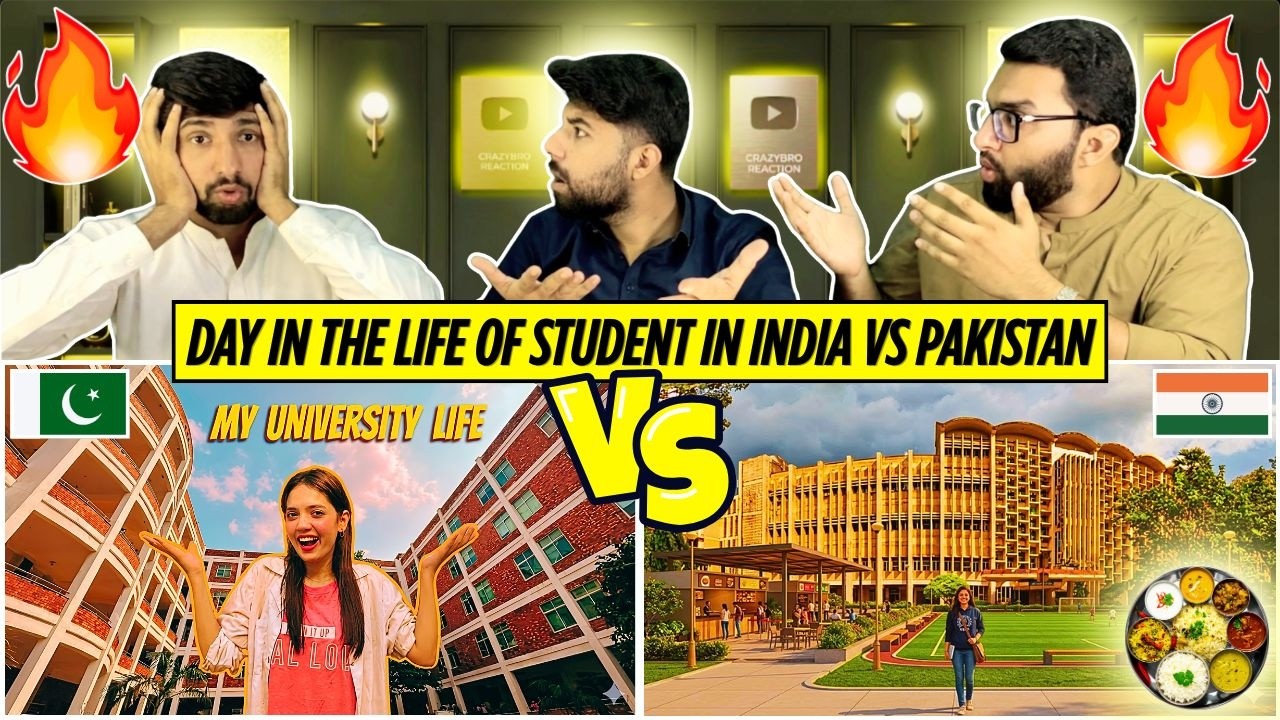 Pakistani Reaction On Indian vs Pakistani Students 📚 A Normal Day That Shocked Us! 🔥