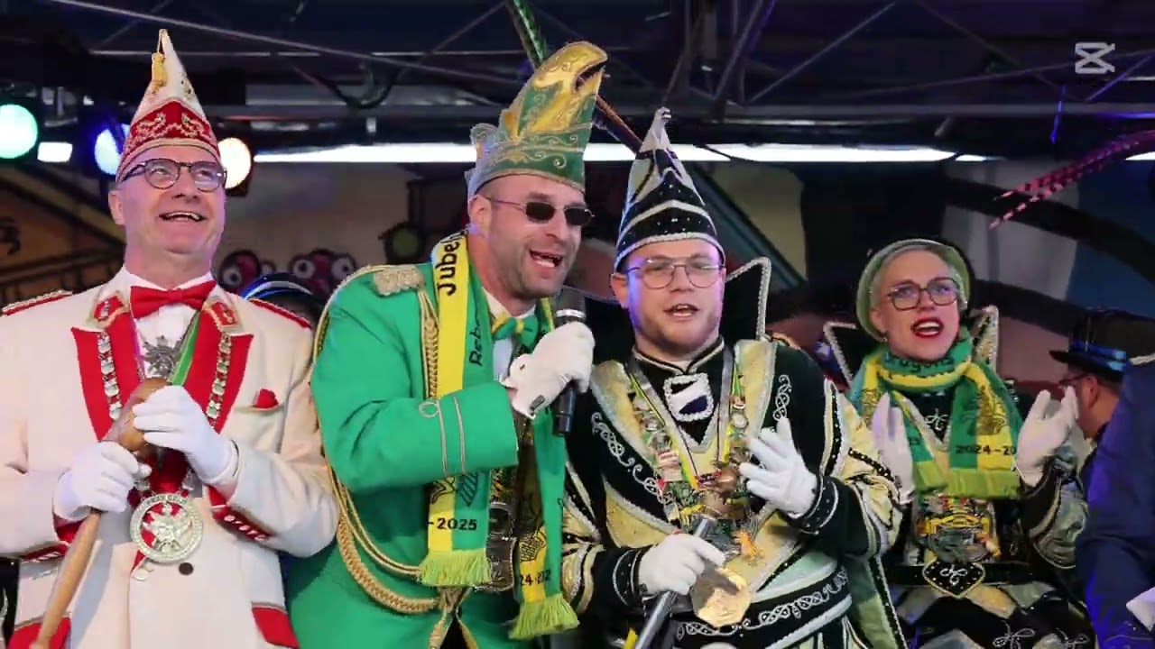 Carnaval/Karneval 2025 Kelmis/La Calamine : Traditionsumzug: Vereinslieder