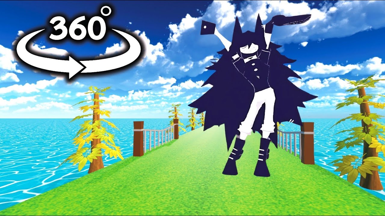 Miss Circle chasing you - 360&ordm;/VR (Fundamental Paper Education)