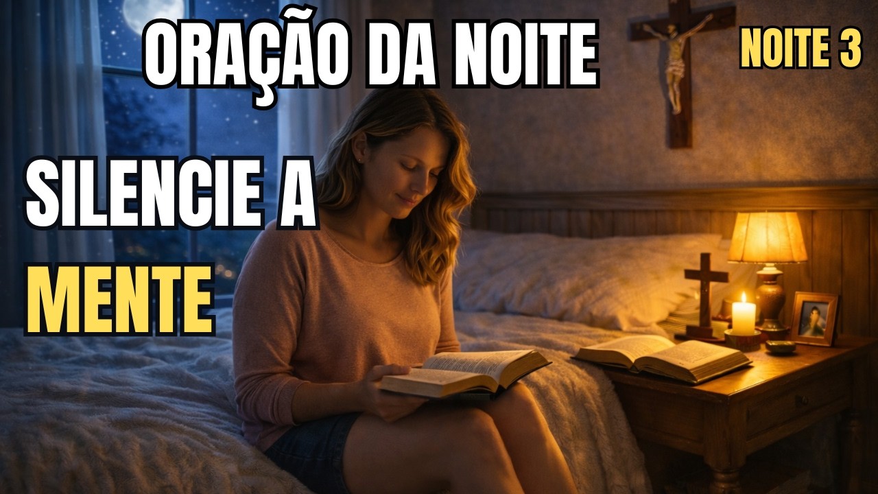 Oração da Noite para Silenciar a Mente e Dormir com Paz | Noite 3