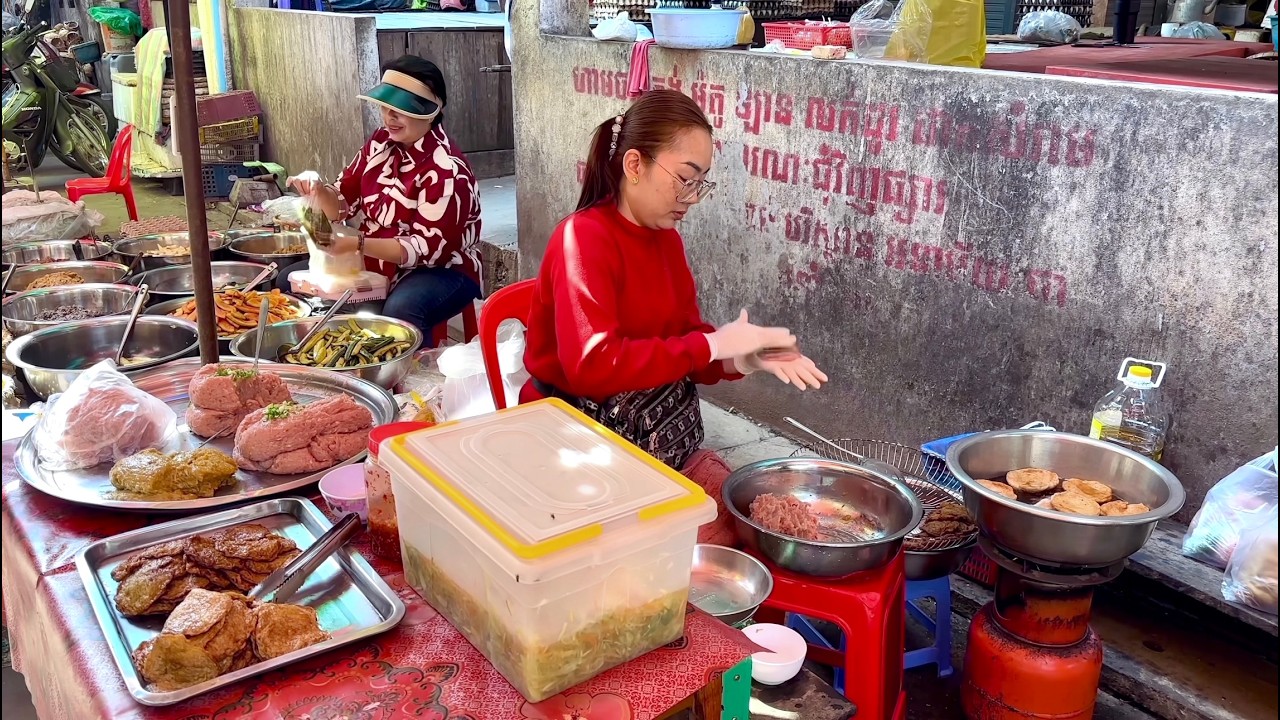 MUST TRY! EATING DELICIOUS Street Food Collection In Siem Reap - POPULAR SREET FOOD
