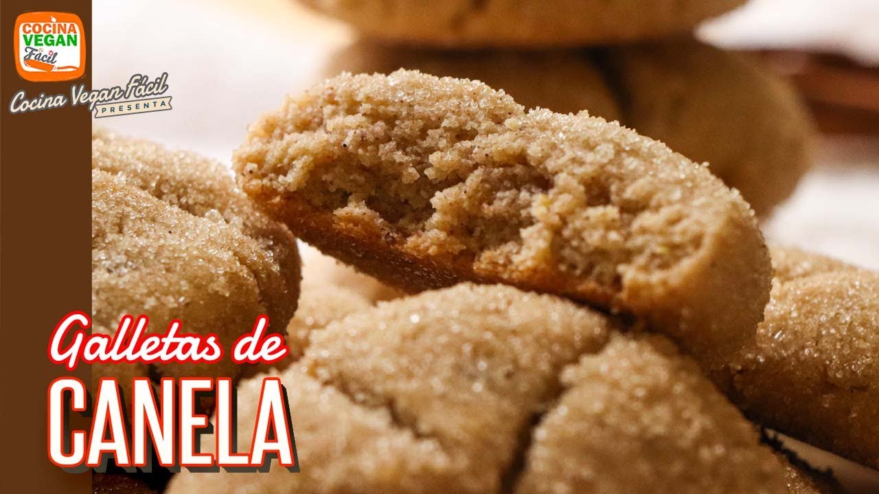 Galletas de canela - Cocina Vegan Fácil
