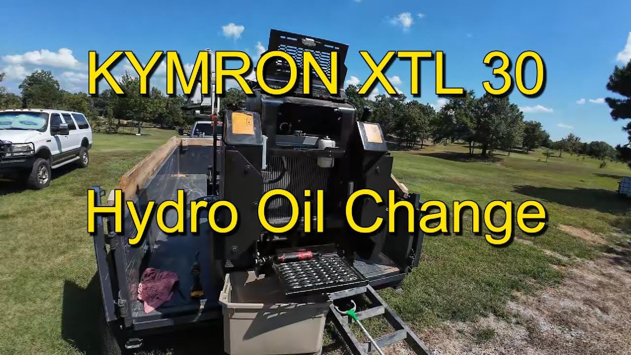 KYMRON XTL 30 Hydro Oil Change