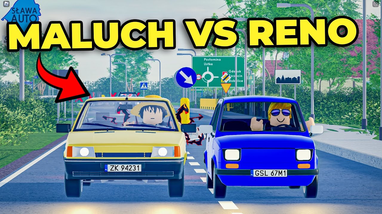 WIELKI POJEDYNEK TANICH SAMOCHODÓW w PCD - Hogaty i Pezerte w Roblox - Polish Car Driving