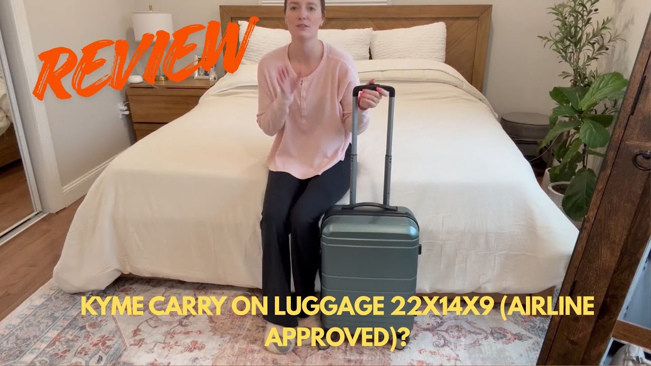 KYME Carry On Luggage Review | Best Lightweight Suitcase?