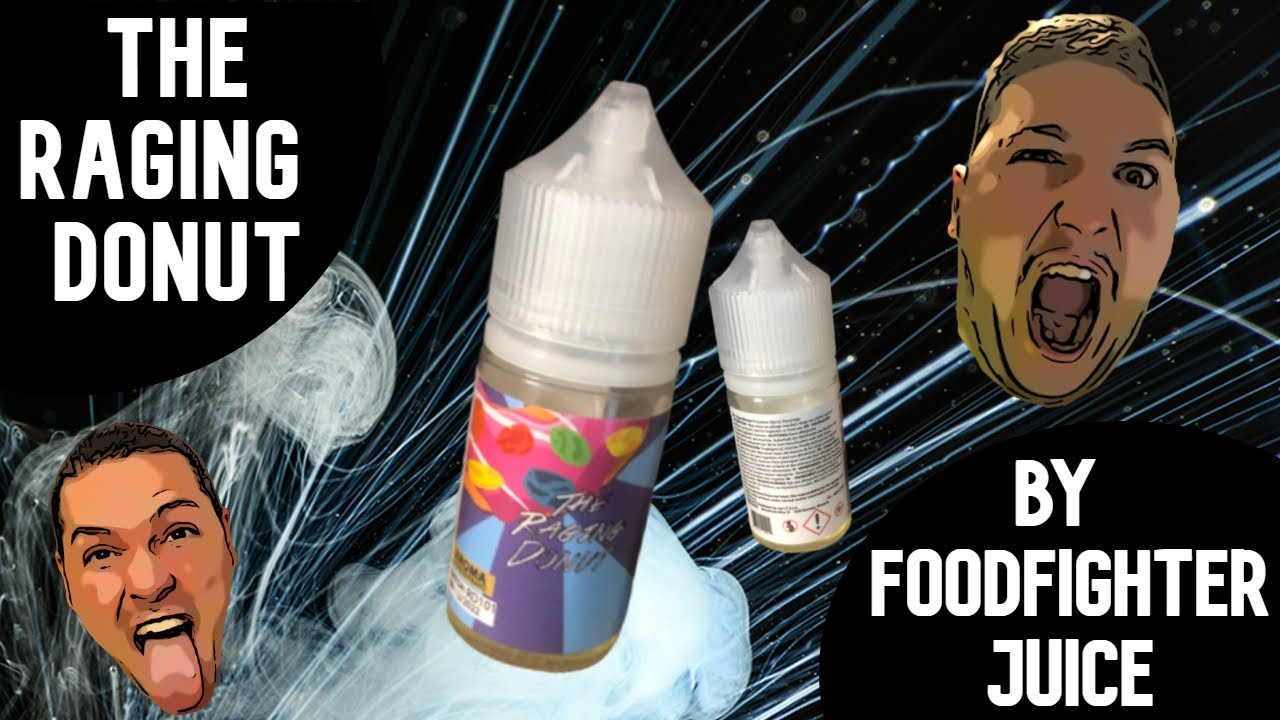 THE RAGING DONUT by FOODFIGHTER JUICE !!! LO ABBIAMO ASSAGGIATO PER VOI !!!
