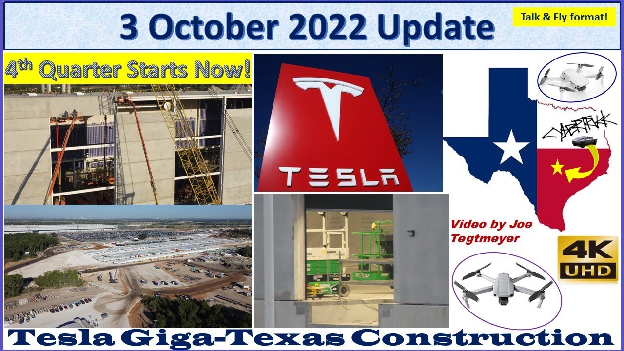 Steel on the Move on this 3 October 2022 morning Giga Texas Construction Update (07:35AM)