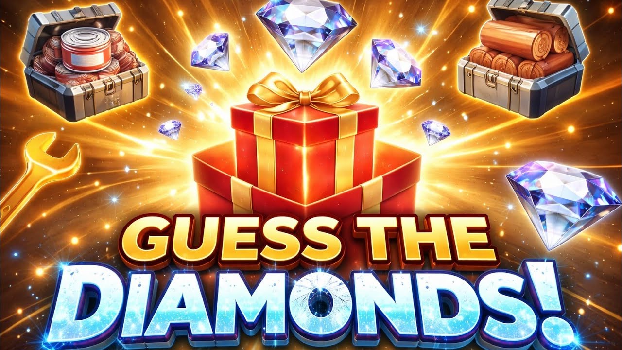 Guess Diamond Inside Gift Box in Last Z: Survival Shooter