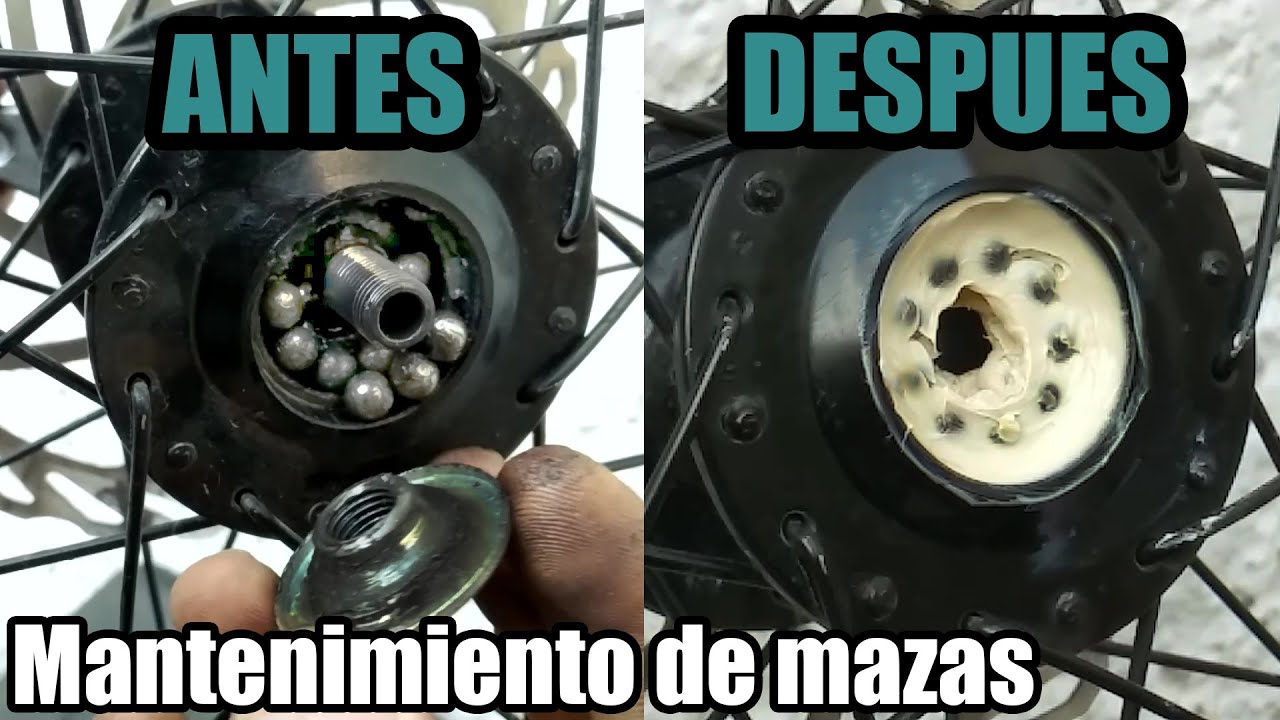 Cómo Limpiar y Ajustar Las Mazas De Tu Bici - Tutorial - Ejes y Rodamientos