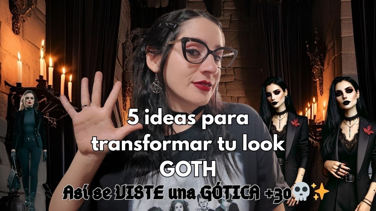 De Gótica Casual a Diosa Elegante: 5 Trucos que Transforman tu Look 🖤✨