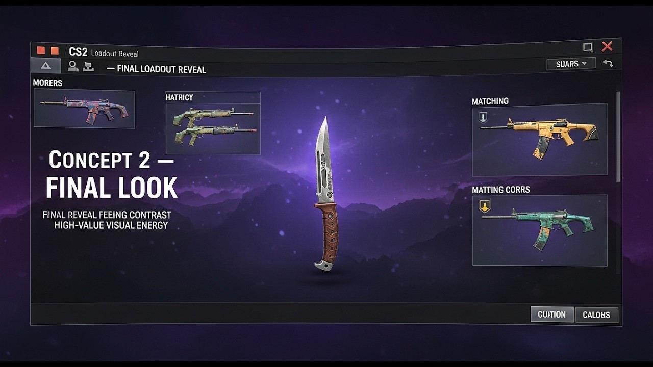 CaseHug CS2 Knife Loadout Build That Actually Looks Clean