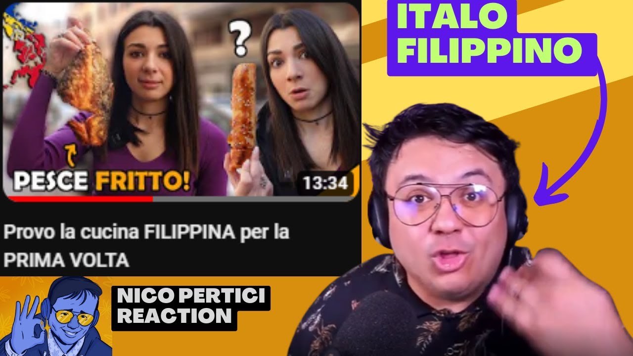 Nico Pertici reagisce a Giulia Crossbow che mangia filippino