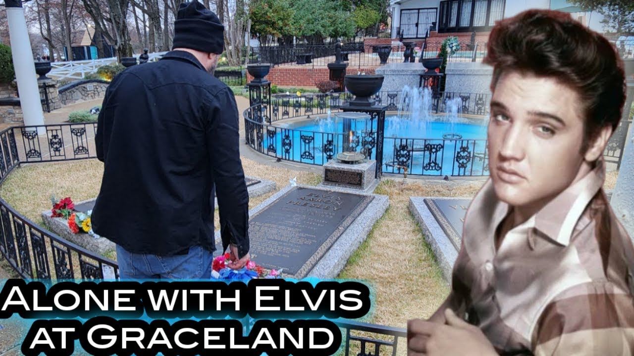 ALONE Before Dawn at GRACELAND | Paying Respects at Elvis's Grave
