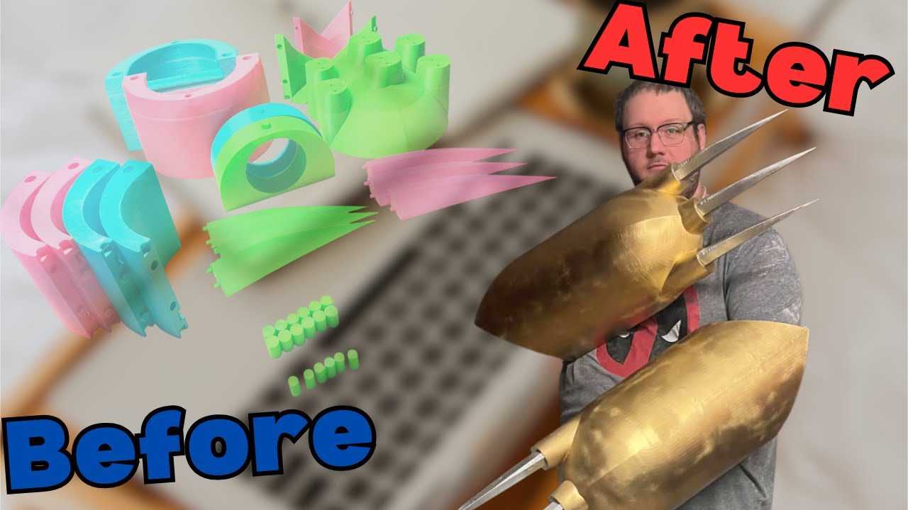 FORGING WARGREYMON'S DRAMON KILLER GAUNTLETS: 3D Printing Digimon's Ultimate Weapon!