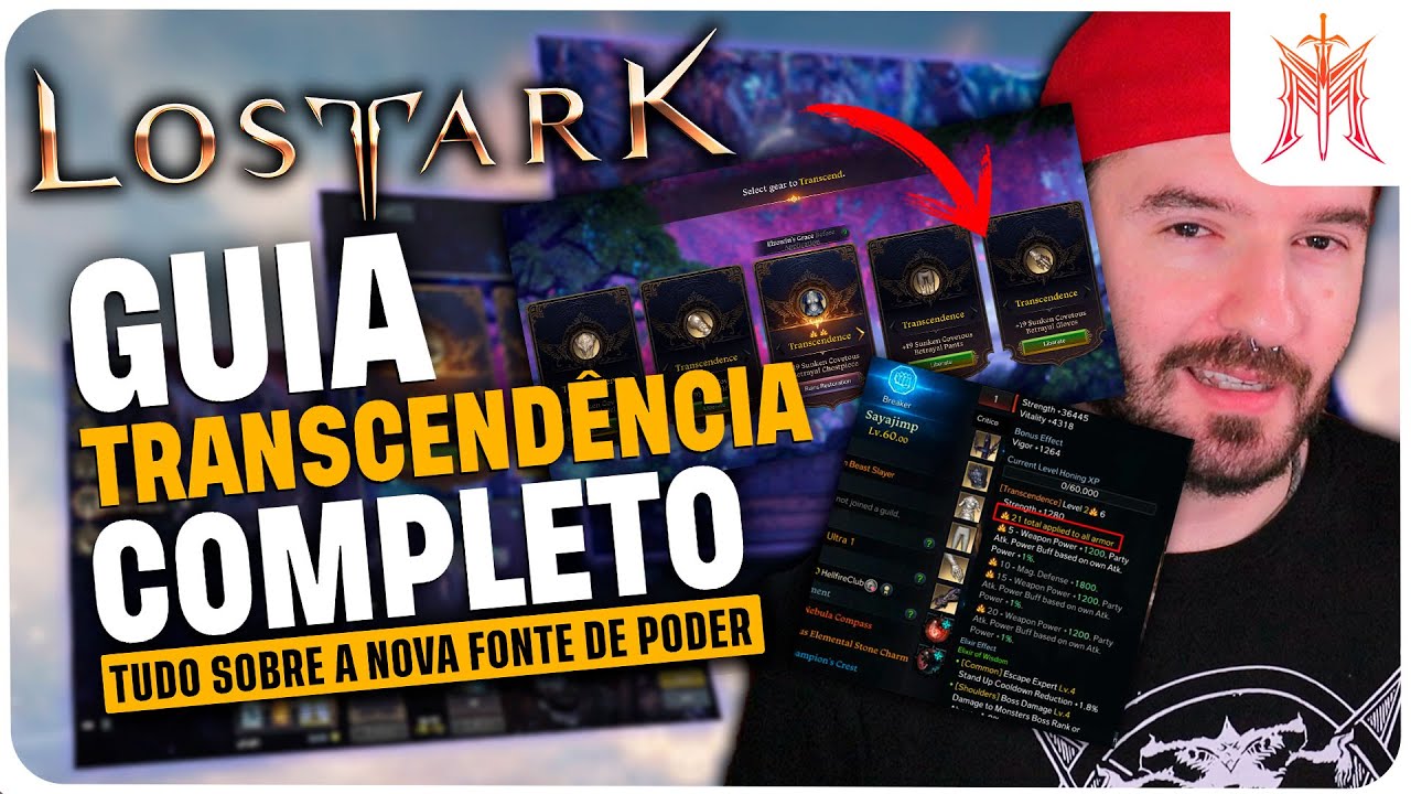 Guia COMPLETO sobre TRANSCENDÊNCIA TRANSCENDENCE em LOST ARK