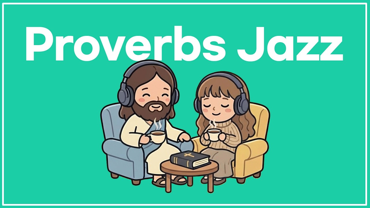 Proverbs Bible Jazz Playlist ☕ 잠언 말씀 재즈 | 카페, 공부, 집중, 일할 때