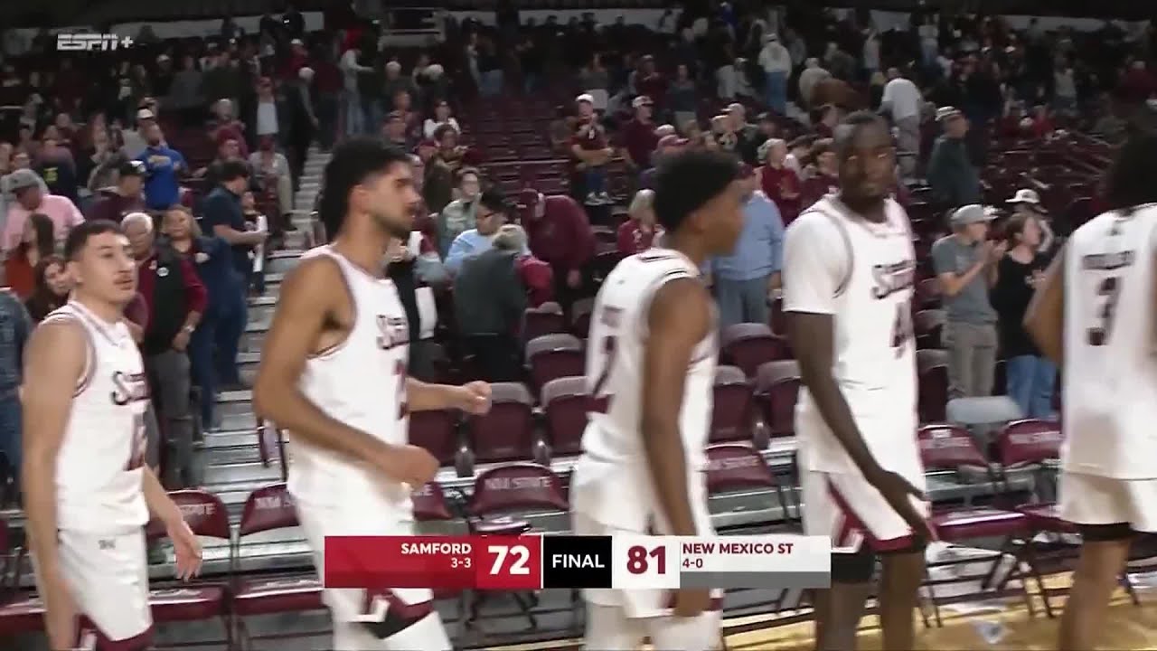 New Mexico St. vs. Samford - Game Highlights