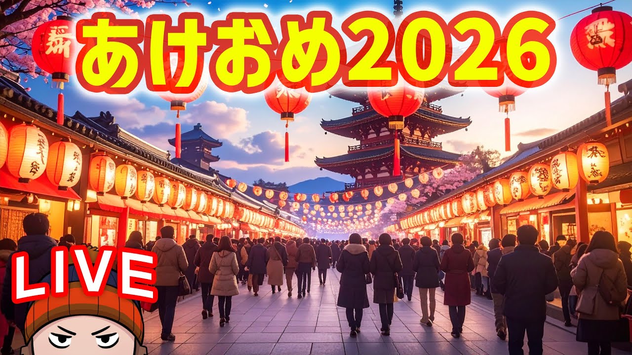 あけおめ2026雑談配信