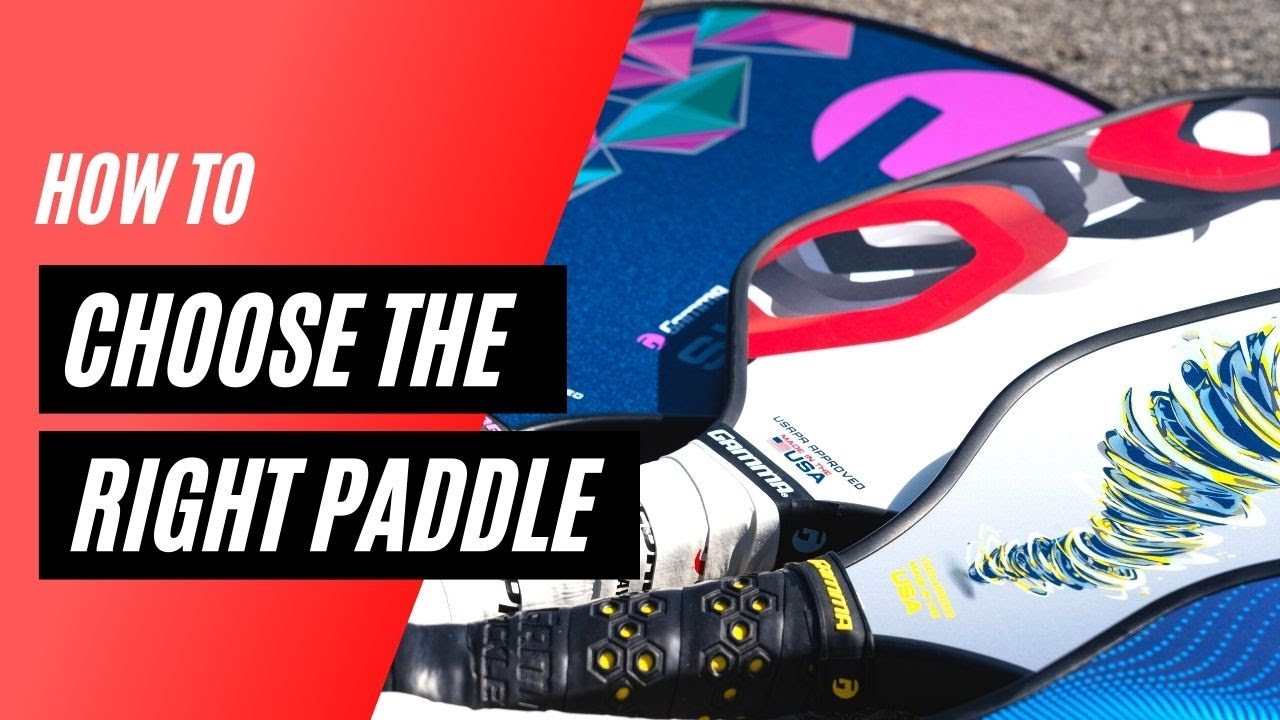 How to Pick the Right Pickleball Paddle