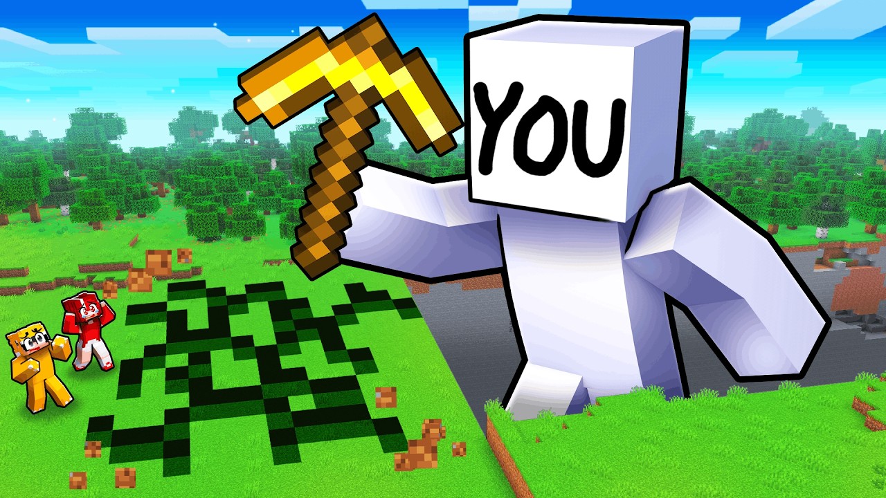 YOU Mine 1,000,000 BLOCKS in Minecraft