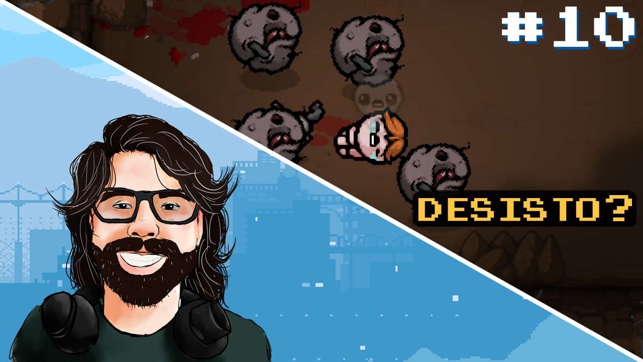 THE BINDING OF ISAAC #10 - 4 MORTES seguidas?! O Lazarus me quebrou! 🎲💀