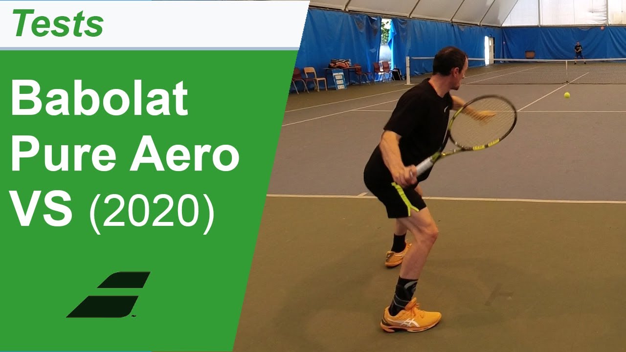 Test de la raquette de tennis Babolat Pure Aero VS 2020