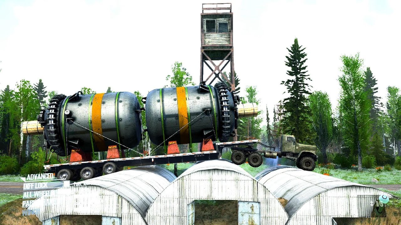EXTREME OFF-ROAD BEGINS! Truck vs Extreme Road | SpinTires MudRunner