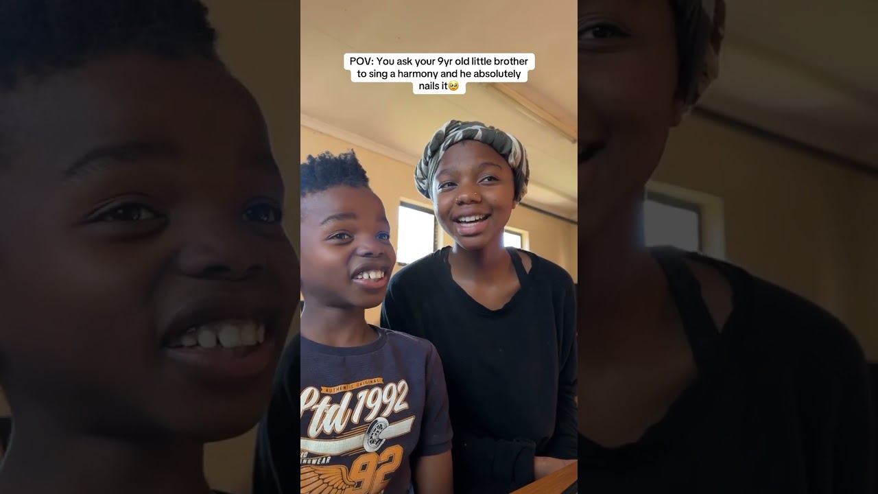 Watch 9yr old little brother sing harmony on Pure Imagination by Timoth&eacute;e Chalamet🥹❤️